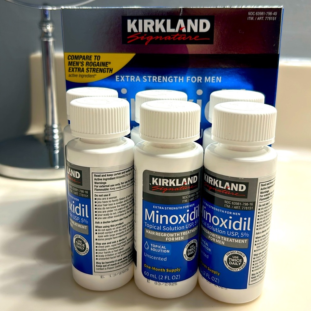 KIRKLAND Minoxidil for men SIX MONTH SUPPLY